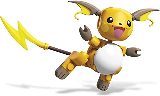 Mega Construx Pokemon Raichu Juego De Construcci N Con Figuras De