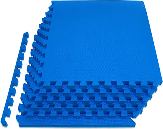 Prosourcefit Extra Thick Puzzle Exercise Mat Eva Foam Interlocking