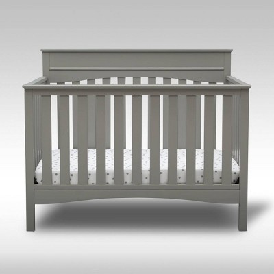 Delta Children Skylar 4 in 1 Convertible Crib Greenguard Gold Certified Gray Mercandu