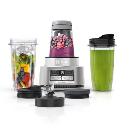  Ninja® Nutri-Blender BN300WM Batidora personal de 600 vatios, 1  taza apta para lavavajillas : Hogar y Cocina