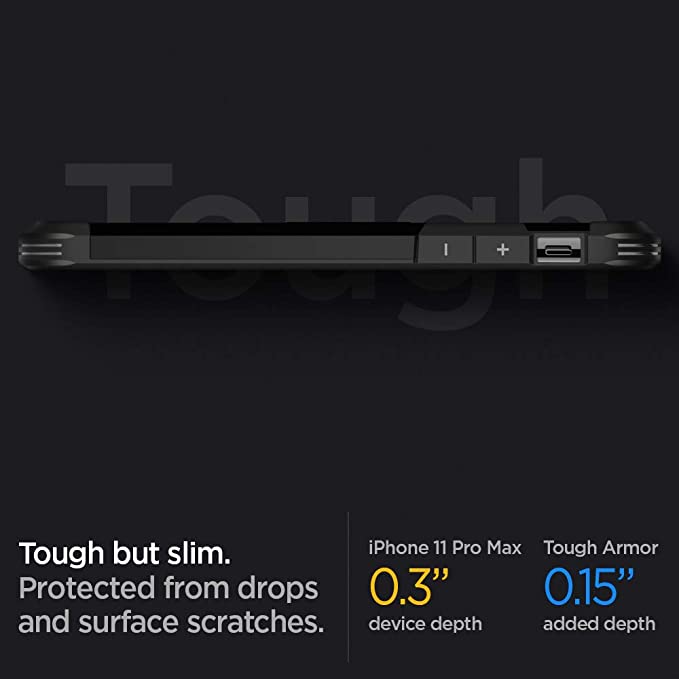Funda Spigen Tough Armor Xp iPhone 11 Pro Negra