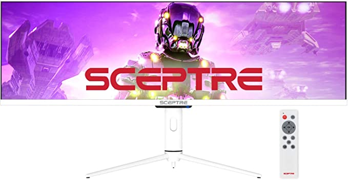  Sceptre - Monitor curvo de 24 pulgadas, 75Hz, LED, para  videojuegos, Full HD, 1080P, HDMI, VGA, con altavoces, montaje de pared  VESA listo para usar, metal negro (C248W-1920RN) : Electrónica