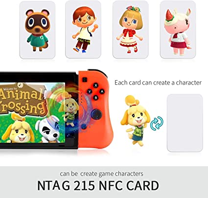 12 tarjetas NFC NTAG215, pegatinas NFC 215, tarjetas de identificación de  PVC en blanco, 504 bytes de memoria completa programable, funciona con  TagMo Amiibo para todos los teléfonos inteligentes y dispositivos  habilitados