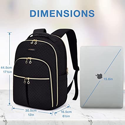 BAGSMART - Bolsa de viaje grande para mujer, bolsa de mano grande con  compartimento para laptop, bolsa de zapatos (negro), Negro -, Large (4