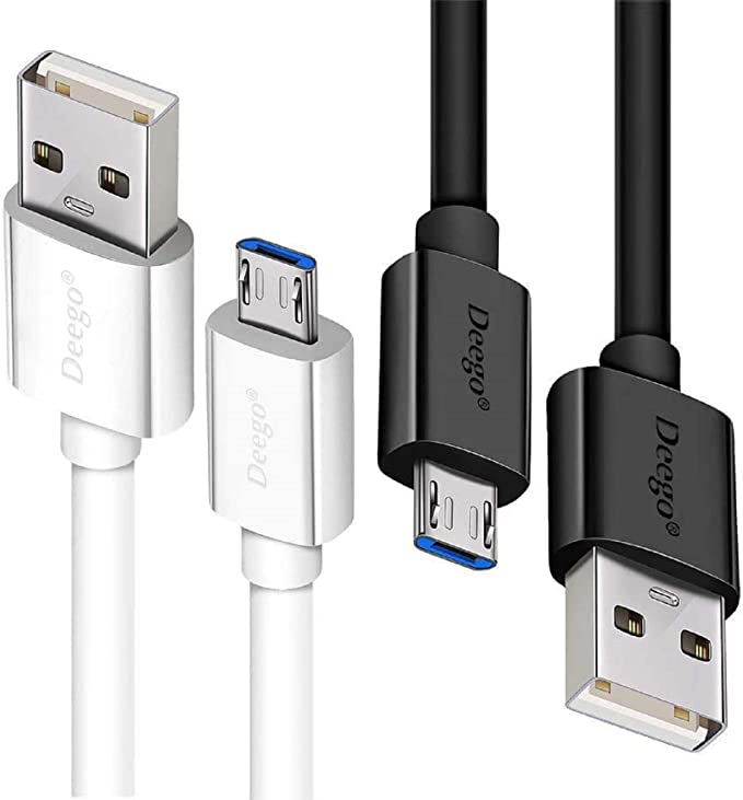 Cable Micro USB 4,5m, Cable de Carga Rápida Micro Largo, Movil Cables  Cargador Micro USB Smartphone Android Compatible con Samsung Galaxy S7 S6,  Huawei, Controlador PS4, Xiaomi, Sony, LG, Kindle, HTC 