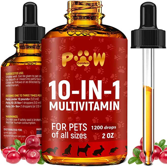 10 In 1 Cat & Dog Multivitamin Hip & Joint Vitamins For Dogs