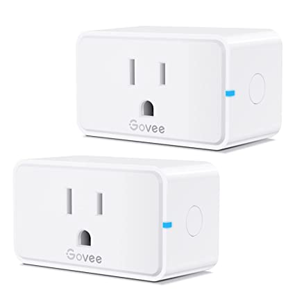 15 Amp Outdoor Alexa/Google Assistant Compatible Plug -In Smart Wi-Fi Dual  Outlet Wall Plug, No Hub Required (3-Pack)
