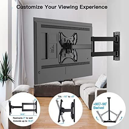 Soporte TV Suptek Para Caravanas - 13-43" (44lbs, VESA 200x200mm)