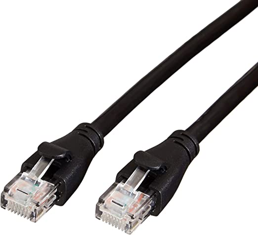 Cable Ethernet plano Cat6 de 3 pies (3.0 ft) Cable de red LAN Gigabit RJ45  de alta velocidad para Xbox, PS4, PS3, módem, enrutador, LAN, compatible