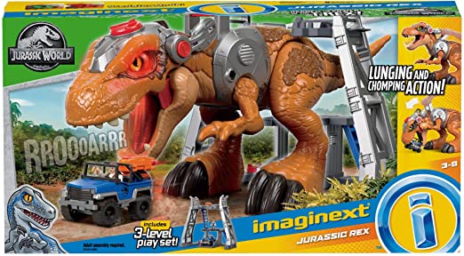 Fisher Price Imaginext Jurassic World Tiranosaurio Rex Estandar Mercandu