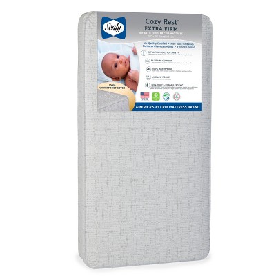 Sealy cozy rest store extra firm crib mattress