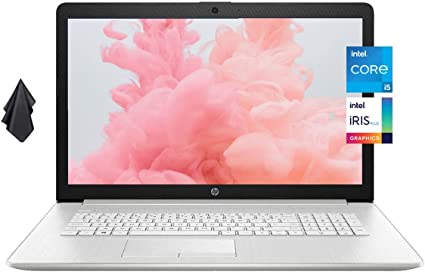 HP Laptop 17, pantalla táctil HD+ de 17.3 pulgadas, procesador Intel Core  i7-1255U, 16 GB de RAM, SSD de 1 TB, cámara web, HDMI, lector de huellas