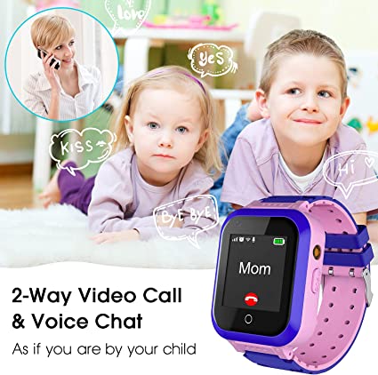 Reloj Inteligente para niños – Asistencia de Emergencia, Llamadas de Voz y  GPS