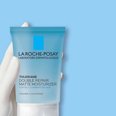 Toleriane Double Repair Matte Face Moisturizer for Oily Skin - La Roche-Posay