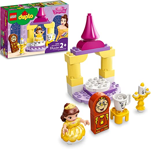 LEGO DUPLO Princess TM Belle's Ballroom 10960 - Juego de juguetes de  construcción para niños preescolares, niños pequeños y niñas a partir de 2  años (23 piezas)