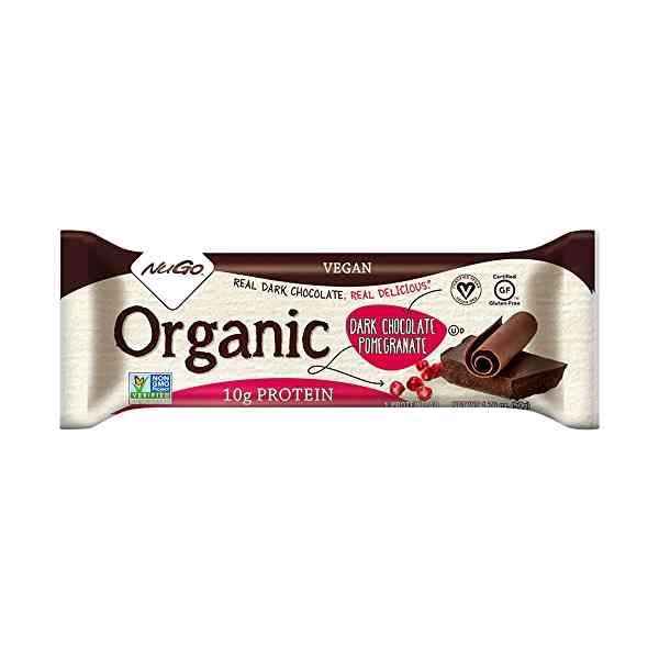 BAR ORGANIC DARK CHOCOLATE POMEGRANATE 10 GR