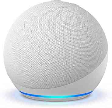Amazon Echo Dot 5th Gen Smart Speaker with Alexa Twilight WHITE