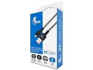 Xtech - USB cable 4 pin USB Type A - 5 pin Micro-USB Type B   XTC-366