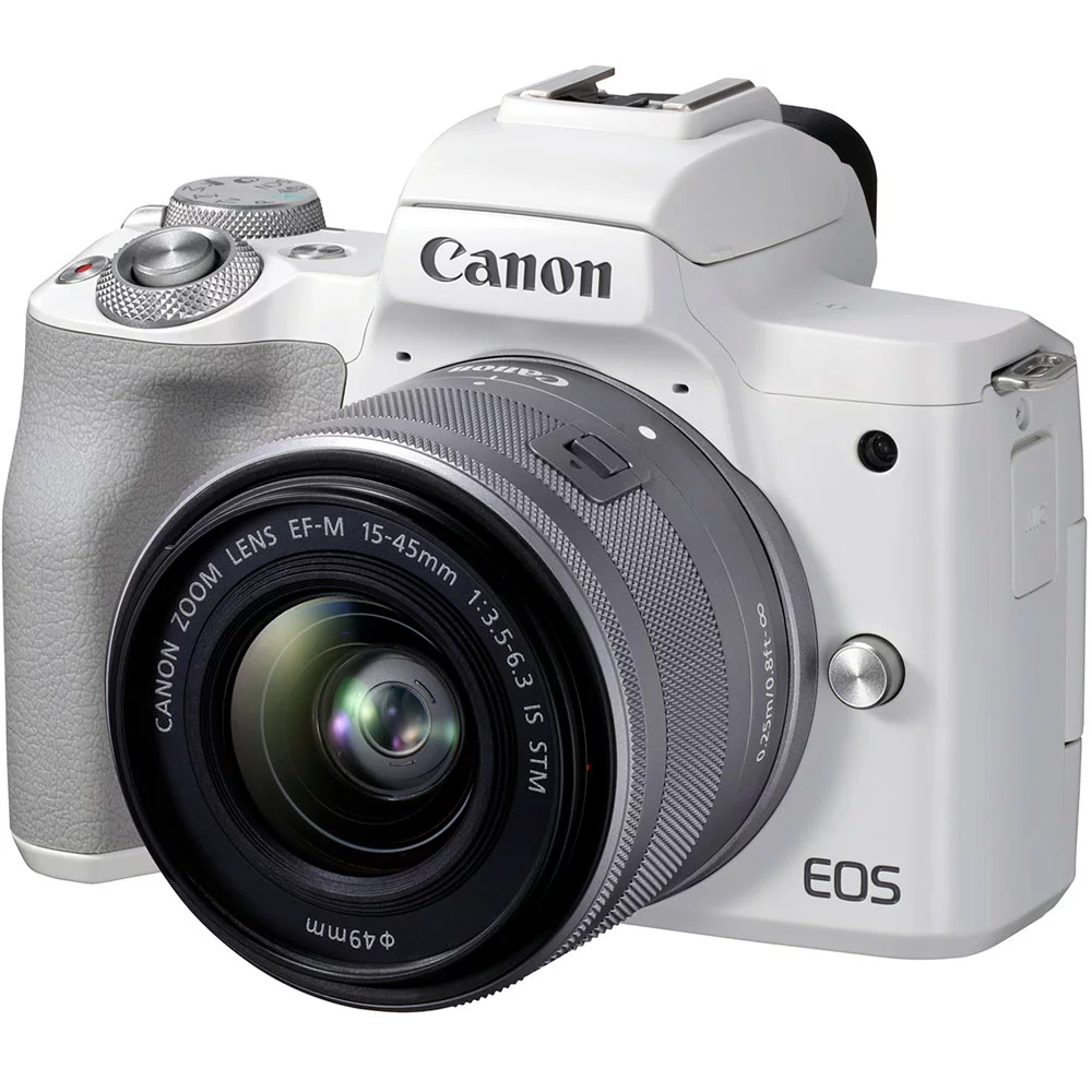 Canon EOS M50 Mark II Cámara Sin Espejo con Lente 15-45mm (Negro) –  Technology Video